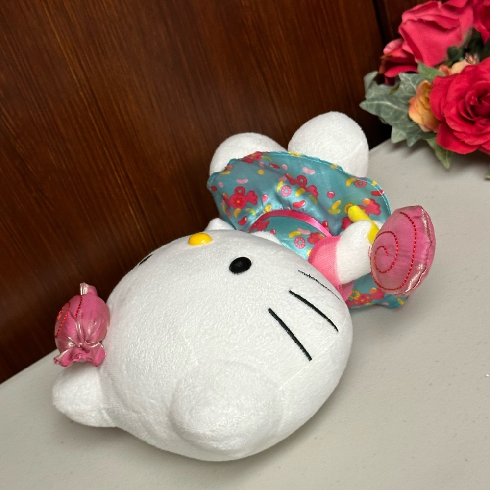 Hello Kitty Plush Holding Lollipop 10” - Picture 3 of 11